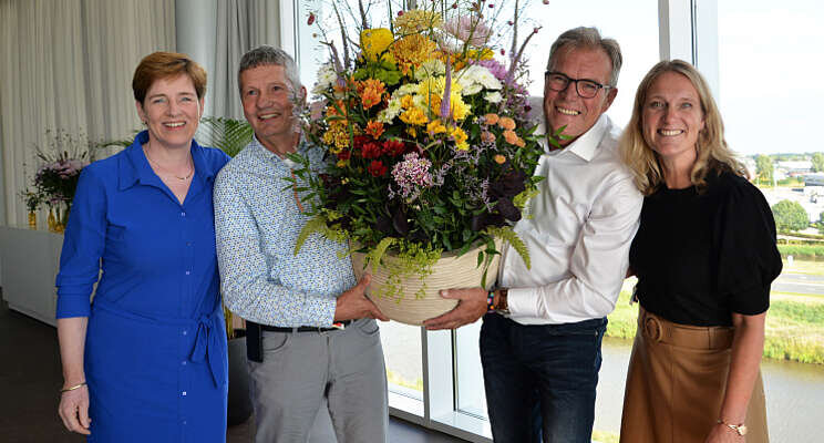 Afscheid chrysantenambassadeur