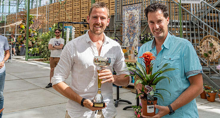 Hoge scores Lisianthus en Bromelia op Floriade