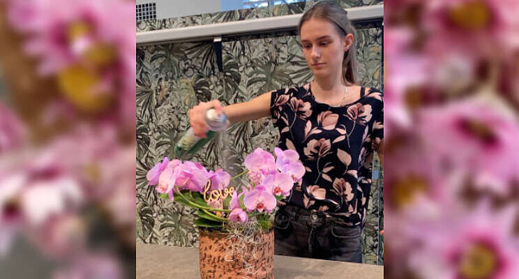 Orchidee met Valentijn?