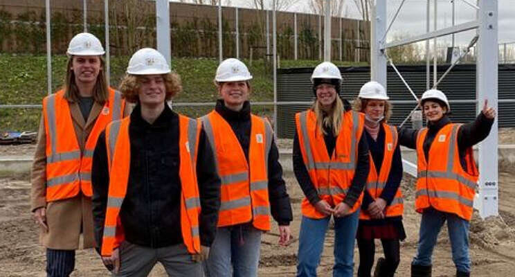 Studenten maken plan voor communicatie op Floriade