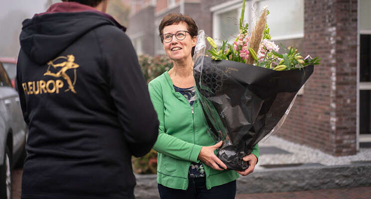 Fleurop geeft boeketten weg door hele land