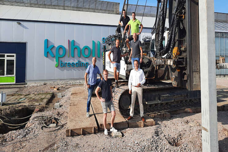 KP Holland slaat eerste paal nieuw laboratorium 