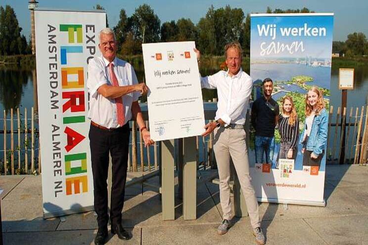 Studenten Almere enthousiast over leren bij Floriade 